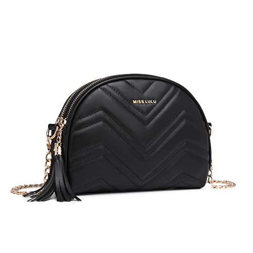 Miss Lulu Bolsos Bandolera y Monos hombros Mujer Pequeños, con Correa Larga, Estilo Moda para Salidas Diarias Miss Lulu Bolsos Bandolera y Monos hombros Mujer Pequeños, con Correa Larga, Estilo Moda para Salidas Diarias