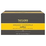 Taylors of Harrogate Organic Chamomile, Herbal Tea, Individually Wrapped Bags,...