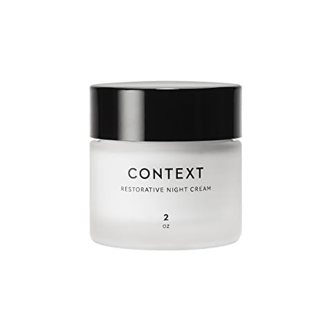 Context Restorative Night Cream for Face Neck | Vitamin C facial Cream | Anti-Aging Moisturizer Wrinkle Cream | Firming & Skin Care | Collagen & Elastin Formula | Evens Tone Removes Fine Lines Cover