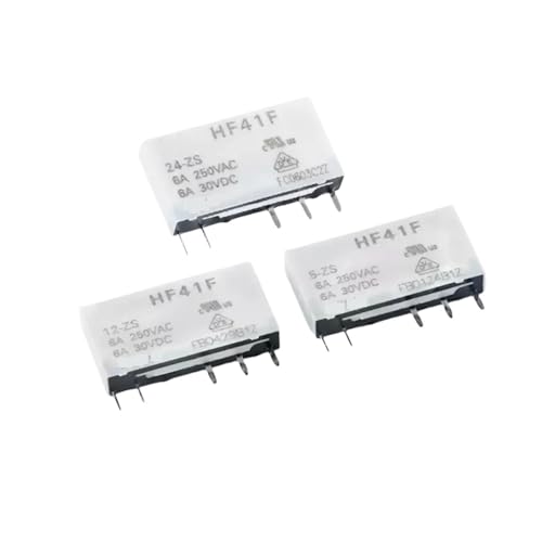 Relais HF41F 12-ZS 5PIN et versions 4PIN 6A pour circuits imprimés