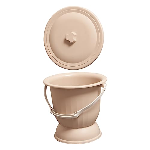 IWOWHERO つば 子供 尿 ポット 大人 小便器 ペール ポット 子供 尿 ポット 手持ち トイレ 夜間 尿 ポット 家庭用 ベッド 鍋 尿 収納 ポット ポータブル 大人 小便器 哺乳瓶 携