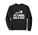 My Cardio Has A Seat Funny Rowing Machine Ergometer A Rower Sweatshirt