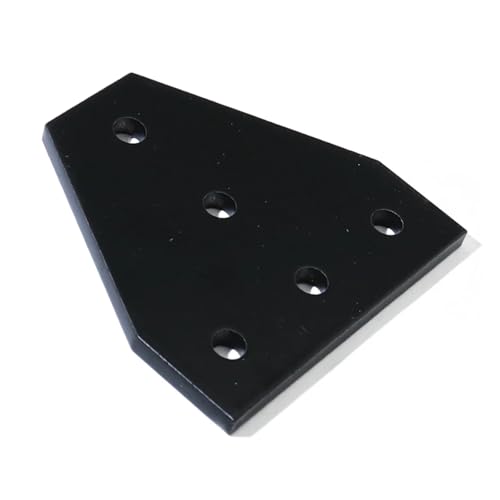 Bande de connexion profilé aluminium 2020 équerre 5 trous imprimante 3D noir