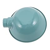 HOODANCOS Machine Tool Lamp Cover Heat Resistant Round Lampshade for Industrial Lighting Optimal Light Transmission Impact Resistant Design for Workbench Lathe Applications