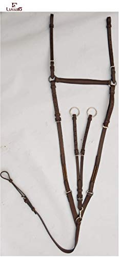 Lussoro Genuine Leather Breastplate Martingale