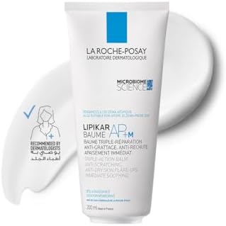 La Roche Posay Lipikar Baume AP+M Moisturising Body Balm For Dry & Eczema-Prone Skin, 200ml