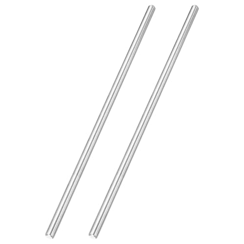 Varillas roscadas M12 rosca fina paso 1.5mm acero inoxidable 304 pernos colgantes 400mm