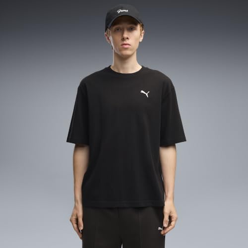 PUMA T shirt décontracté à coupe boxy Essentials Homme Vêtements Jaune - vue 7