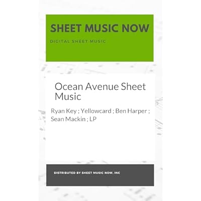 Ocean Avenue Sheet Music