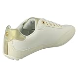 Ladies Elle Sport Casual Trainers F7344 - White Synthetic - UK Size 7 - EU Size 40 - US Size 9 - Image 5