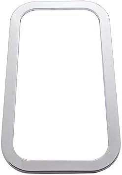 Stainless Steel View Window Trim Fits Peterbilt
