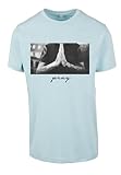 Mister Tee Pray tee Camiseta, Azul océano, L para Hombre