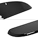 FREEMOTOR802 Rear Window Roof Spoiler Fits 1999-2006 Volkswagen MK4 Golf, ES Style Rear Windshield Roofline Spoiler Wing Add On Parts, Gloss Black ABS