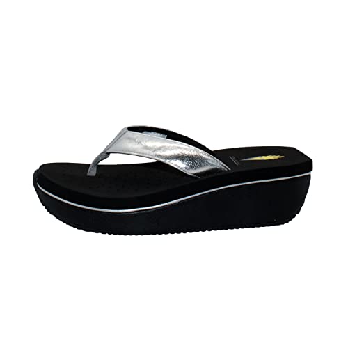 Image of Volatile Women's Cafe Metallic Thong Sandal