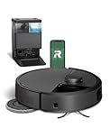 ルンバ(Roomba)Plus 505 Combo ロボット + AutoWash 充電ステーション (ロボット掃除機) アイロボット(iRobot)【水拭き/両用/多機能充電ステーション搭載/自動ゴミ収集/自動洗浄・乾燥機能/AIカメラ搭載 物体認識と障害物回避/パワーリフト吸引/マッピング/アプリ操作/落下防止/Amazon.co.jp購入時12ヶ月保証/N185060】ブラック