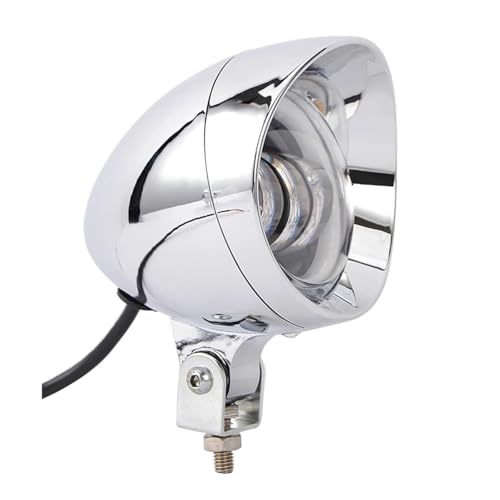 Faro delantero LED para motocicleta Softail Bobber con luz antiniebla ojo de ángel