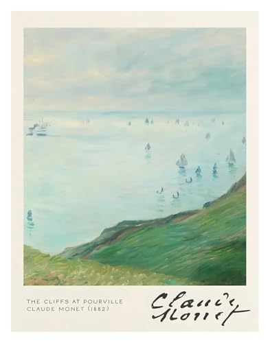 Cuadro sobre lienzo de Claude Monet ideal para decorar un pasillo elegante 2