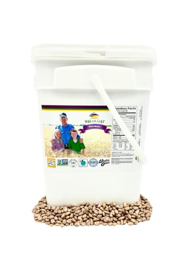 Wheatland™ Pinto Beans • Farm Fresh • Mylar, Oxygen Absorber &amp; Bucket provide 25 year+ shelf life • Vegan • Non-GMO • High Trust Seller • Emergency Food Storage • Wheatland 40 Year Legacy • 25lbs •