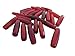 Genuine Red Buffalo Bone Hairpipe Beads (1 Inches / 25 Pieces) Native American Beads