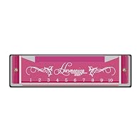EASY TO PLAY FOR BEGINNERS: Pink harmonica designed specifically for students and new players, this IRIN 10 holes harmonica features excellent air tightness for effortless sound production right from your first try without complex techniques required...