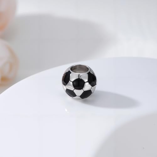 Dije de plata de ley 925 con diseño de luna y mariposa PROESS para joyería femenina 2