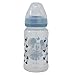 Imagen de BIBERON CUELLO ANCHO 240 ML TETINA SILICONA 3 POSICIONES MICKEY MOUSE FULL OF SMILES