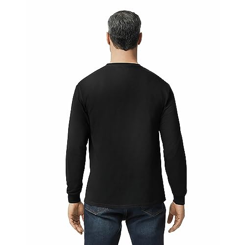Gildan Adult Heavy Cotton Long Sleeve T-Shirt, Style G5400, 2-Pack3