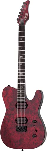 Schecter PT Apocalypse – Guitare électrique – Red Reign - Les Beatles, Paul McCartney, John Lennon, RIngo Starr, George Harrison Schecter PT Apocalypse - Guitare électrique - Red Reign