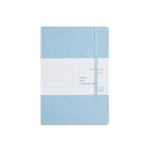 LUOSHUAI Notizbuch Gepunktetes Journal a5 Dickes weißes Papier 160 GSM gepunktetes notizbuch vegan (Color : 08, Size : A5) Cover