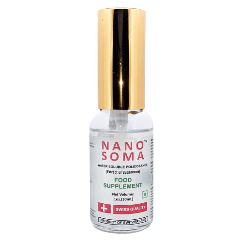 ​Nano Soma Nutritional Supplement ​(30 ml​) ​​Water Soluble ​​Policosanol, Food ​Supplement ​Spray​, ​Immune System Support​
