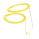 ibasenice 2 Stück Schweine Inseminationsclip Künstlicher Besamungsclip für Schweine Stabiler Inseminationshalter und Werkzeug für Tierzucht