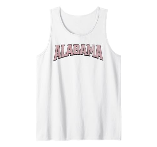 Retro Alabama AL, Sports Design Gifts Men Women Boys Girls Canotta