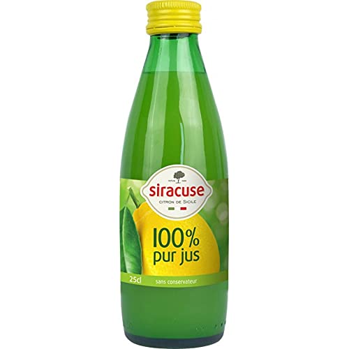 Siracuse Jus de citron pur jus de Sicile