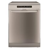 Indesit DFO3C26X Lave Vaisselle, Inox, 14 couverts, 46dB Niveau sonore, E Classe énergétique