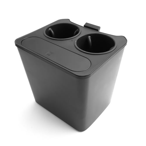 Image of YEE PIN Compatible with 2025 Ford Maverick Trash Can Trash Container with Cupholder, Cup Holder Car Trash Bin Garbage Can for Ford Maverick Accessories 2025 2024 2023 2025