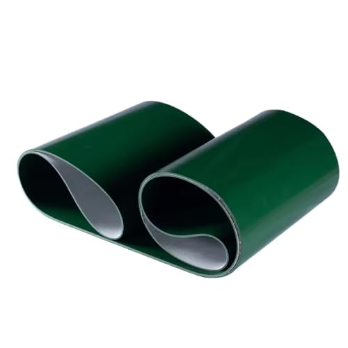 Bande de transmission verte PVC 1050mm tapis convoyeur pour production industrielle