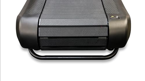 Image of Tru Grit Fitness Runner Manual Treadmill, Exercise Equipment, 6 Resistance Levels, LCD, for Runners and Fitness Enthusiasts - Black