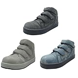 [GK GLOW KICKS] [グローキックス] 安全靴 撥水セーフティミッド マジックタイプ GKS-52 デニム調 セーフティシューズ ケイゾック 28.0 42インディゴ