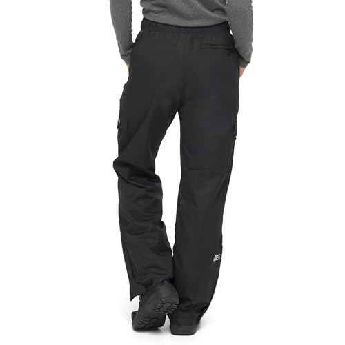 Arctix Women's Lumi Pull Over Fleece Lined Cargo Snow Pants, Black, 2X Short by Arctix - Image 4