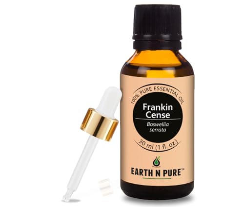 Image of Earth N Pure Frankincense Essential Oil (Loban Oil) Undiluted, Natural and Therapeutic Grade 30 ml