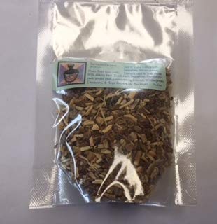 Miniatura 2 de Hierbas Sarsaparilla   1 oz indio  Make Rootbeer  ravenz Roost Hierbas con información en etiqueta especial