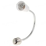  BestOfferBuy E27 zu E27 Flexible, biegsame Verlängerung Adapter 30cm/ 11in.