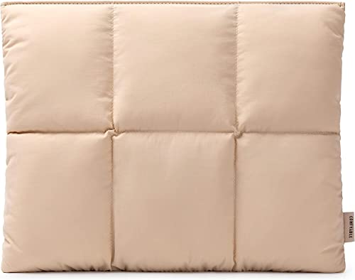 Comfyable Puffy Laptop Sleeve 13 Inch 14 Inch, Quilted Puffer Laptop Carrying Cover