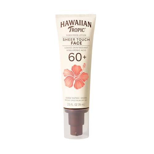 Hawaiian Tropic Sheer Touch Face Sunscreen SPF 60