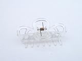 Claw Hair Clips Updo Ponytail Hair Holder (Color Clear- 2.5