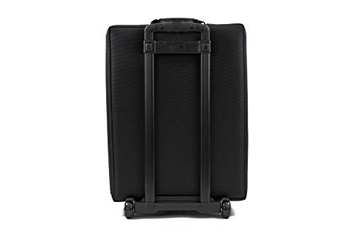 MCY MXLTLUG 10 Laptop Storage Roller Bag Up to 10 Laptops for School Business Gaming Laptops - Black, 17x22x12 inches4