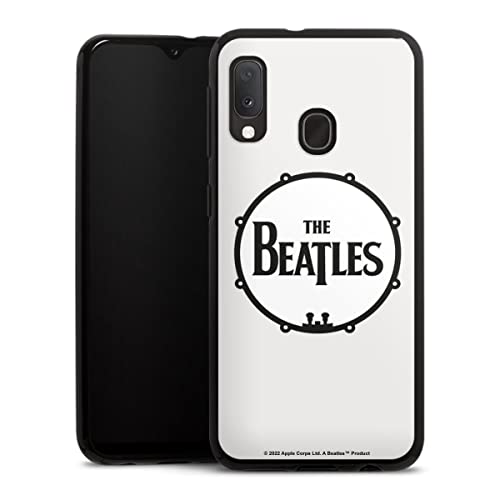 DeinDesign Coque en Silicone Compatible avec Samsung Galaxy A20e Étui Silicone Coque Souple The Beatles Rock ‘n’ Roll Logo - Les Beatles, Paul McCartney, John Lennon, RIngo Starr, George Harrison DeinDesign Coque en Silicone Compatible avec Samsung Galaxy A20e Étui Silicone Coque Souple The Beatles Rock 'n' Roll Logo