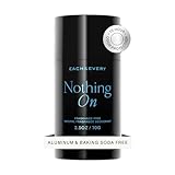 Each & Every All Natural Aluminum Free Unscented Deodorant for Women and Men, Cruelty Free Vegan Deodorant with Essential Oils, Non-Toxic, Paraben Free, Fragrance Free, 2.5 Oz.