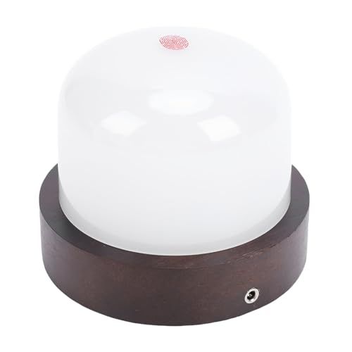 Lámpara de mesa LED MAVIS LAVEN con base de madera miniatura 3