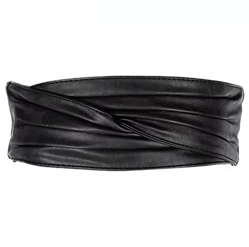 Women Velcro Corset Belt Adjustable Wide Belts Dress Waist Obi Belt